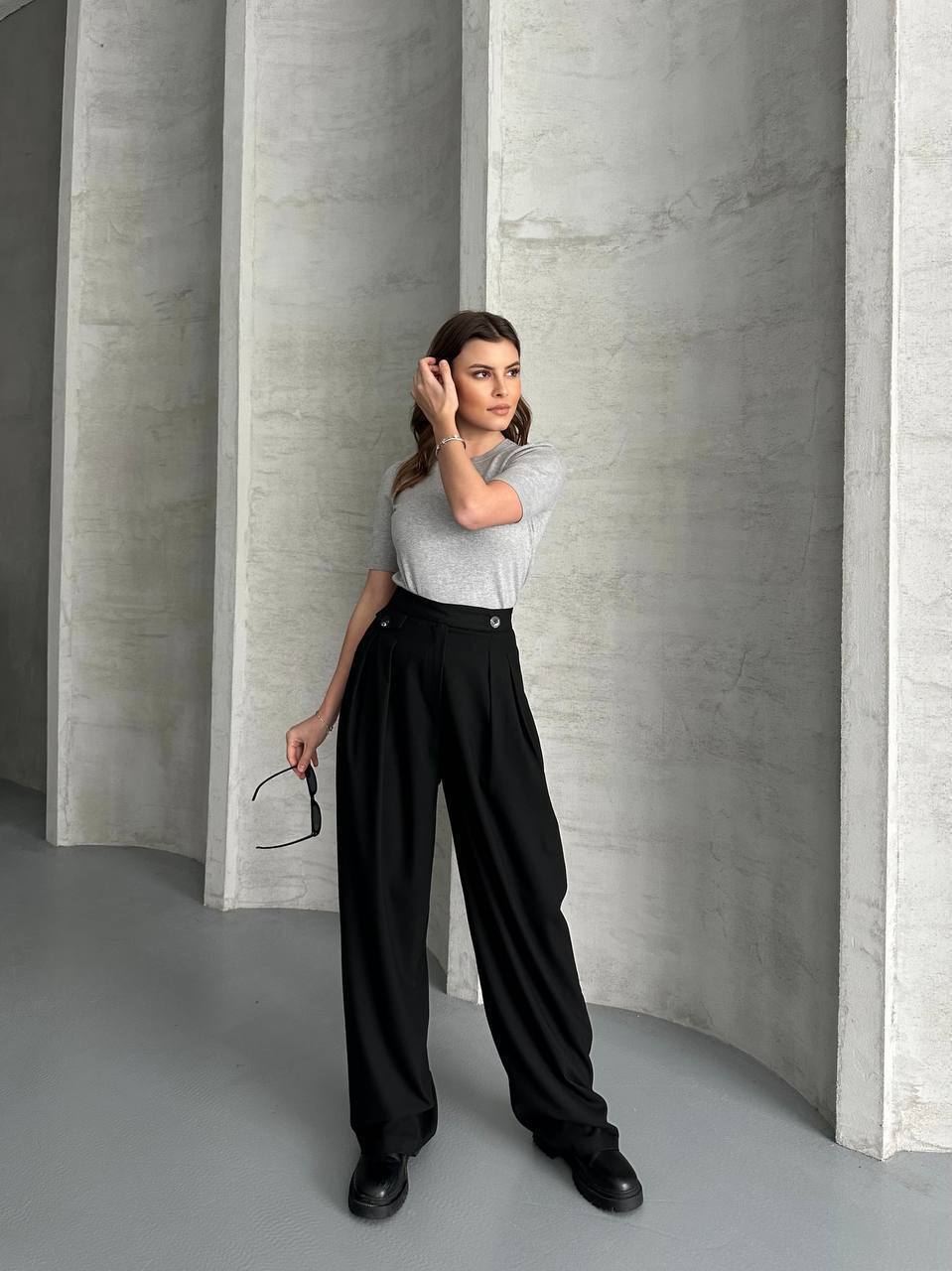 Pantalon Tailleur Épure